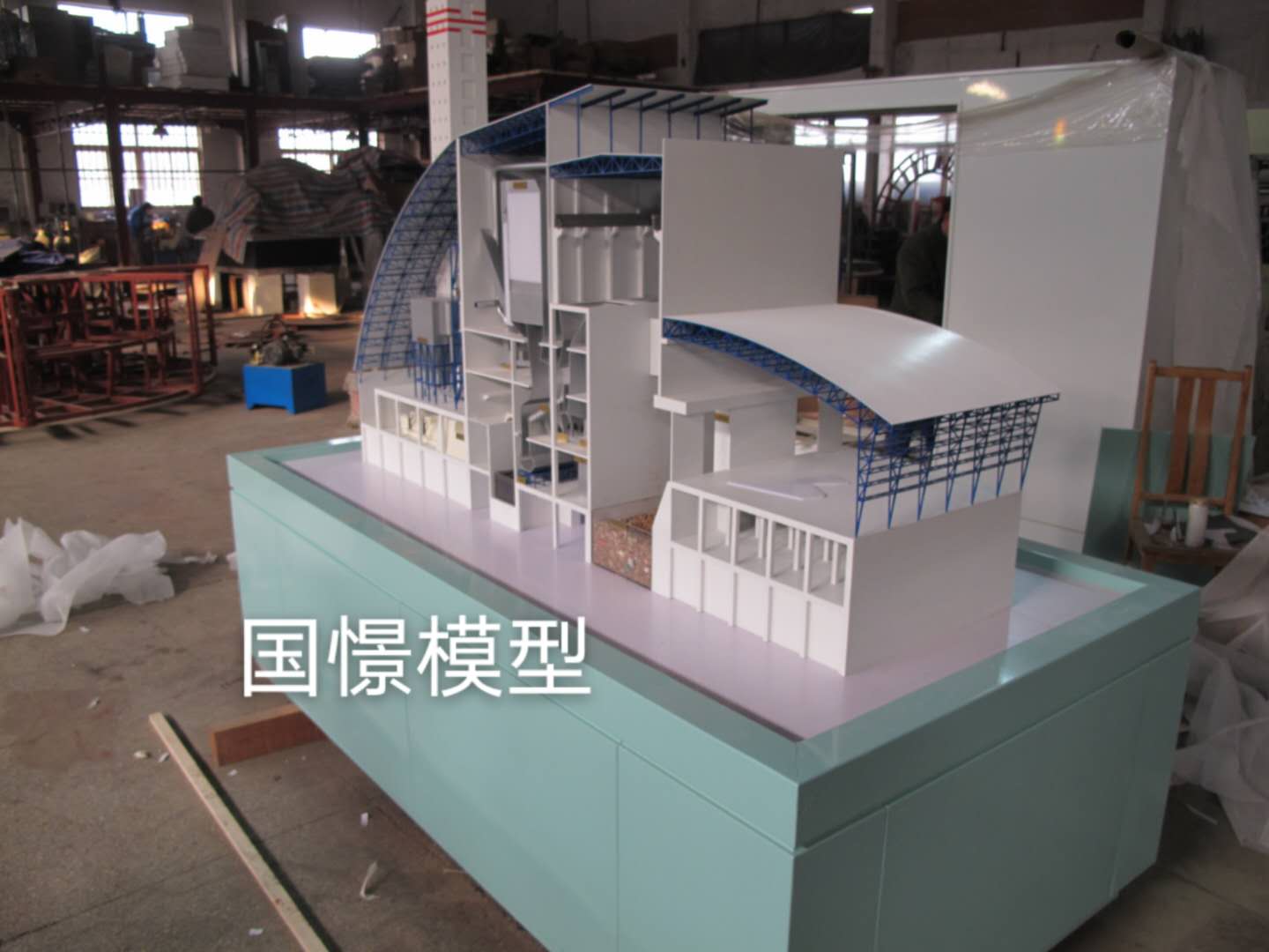 黄梅县工业模型